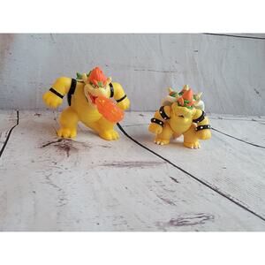 Jakks Pacific Bowser Detailed Figure Super Mario Bros Mcdonalds Figure 2.5”